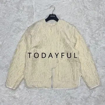 극상 새상품급 TODAYFUL Jacquard Piping Blouson
