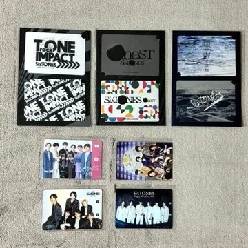 SixTONES 생일 카드 & 스티커