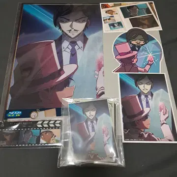 명탐정 코난 세가 럭키 쿠지 클리어 파일 아크릴 스탠드