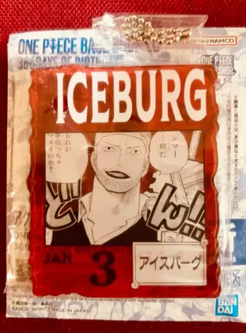 ONEPIECE BASESHOP 복권 아크릴 블록 참 아이스버그