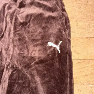 푸마 PUMA 벨로아 트랙 팬츠 브라운