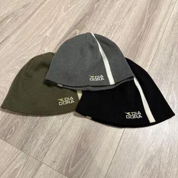 디아도라 니트 모자 3종 세트