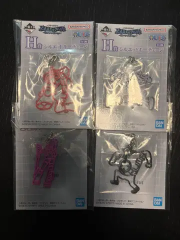 원피스 제일복권 키체인 컴프 세트