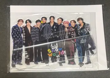 SnowMan SnowWorld 집합 아크릴 스탠드