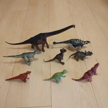 공룡 피규어 8체 세트