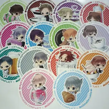 BROTHERS CONFLICT 브라콘 애니 카페 코스터