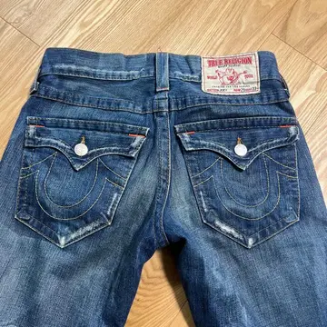 TRUE RELIGION JOEY 플레어 데님 USA제 W29L33
