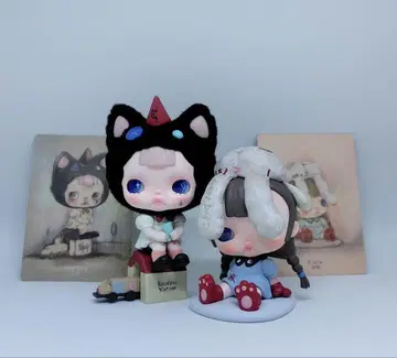 popmart tinytiny 프로 로고 시리즈 2개 세트