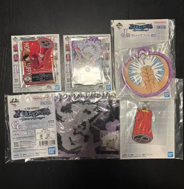 원피스 제일복권 루피 세트