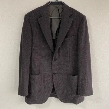 뉴요커 울 자켓 울 100% 단처리 쓰리 버튼 일본 사이즈 LL