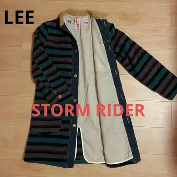Xmas 세일! 레어품 Lee 스톰 라이더 코트 보더 무늬 101J