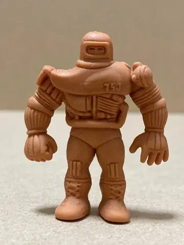 근육맨 지우개 파트 20 바이크맨 레어 컬러 브라운 지우개