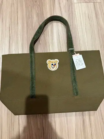 페이러 토트백 다크 그린 대