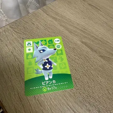 동물의 숲 amiibo 카드 비앙카