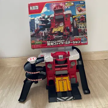 토미카 파이어 스테이션 빨간색