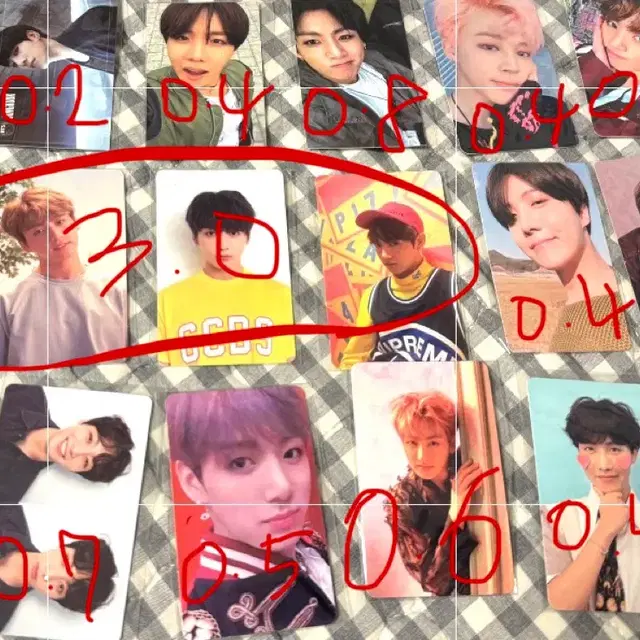 방탄소년단 BTS 포토카드 판매합니다