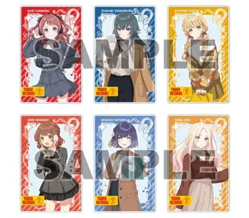 학원 아이돌 마스터 TOWER RECORDS 트레이딩 아크릴 카드