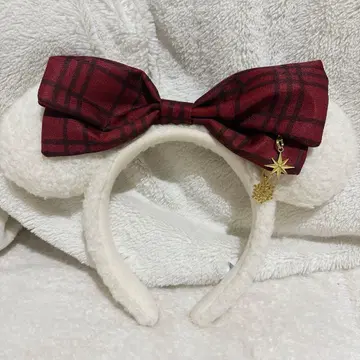 [ 24시간 이내 발송 ] 디즈니 크리스마스 릴린린 머리띠 2025