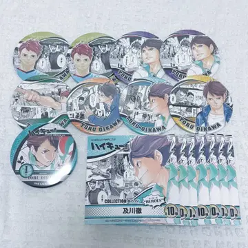 하이큐!! 오이카와 토오루 COLLECTION 캔뱃지 HEROES 9개입