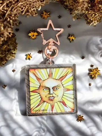 GENji UEDA 태양 아크릴 키링