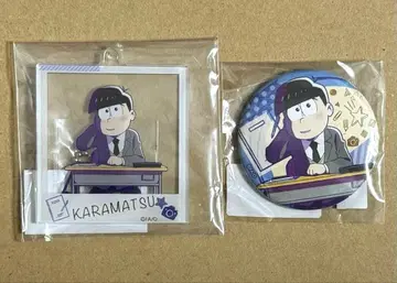 오소마츠 6쌍둥이 카라마츠 캔뱃지 아크릴 키링 Web 복권