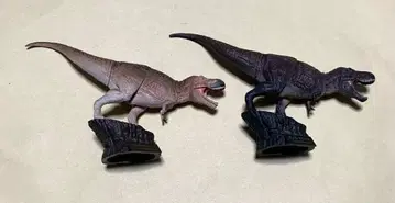 카이요도 국립과학박물관 공룡박람회 티라노사우루스 2종 세트 피규어