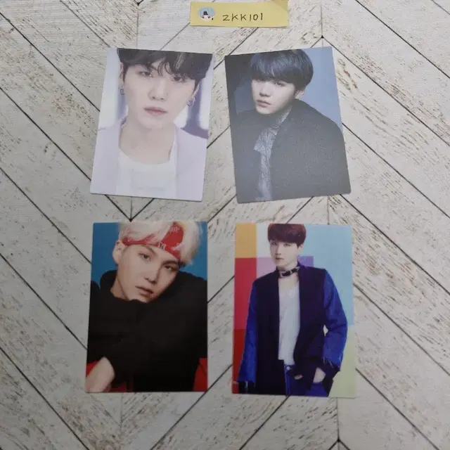 방탄 더베스트 일본 특전 슈가포카4장 일괄