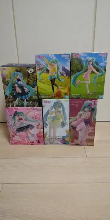 하츠네 미쿠 6체 세트