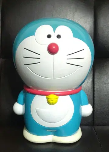 도라에몽 저금통 플라스틱제 높이 22cm 레트로