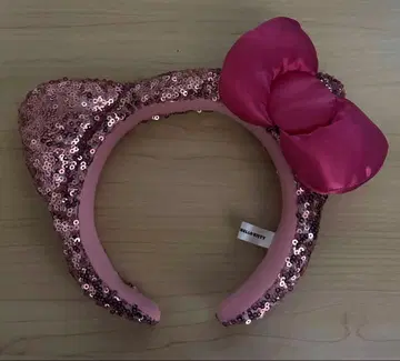 HELLO KITTY 스팽글 머리띠