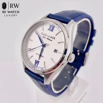 R7-4799 CLUB LA MER 8211 자동 손목시계 화이트