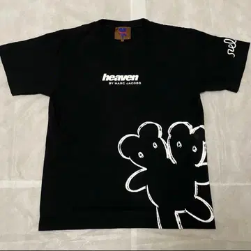 새상품급 HEAVEN by MARC JACOBS 티셔츠 더블 헤드 베어