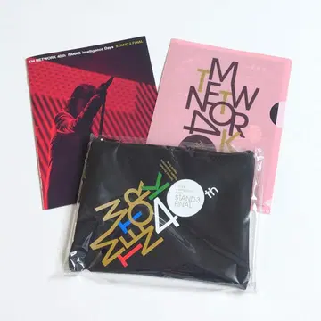 TM NETWORK STAND 3 FINAL 초회 생산 한정판 봉입 굿즈