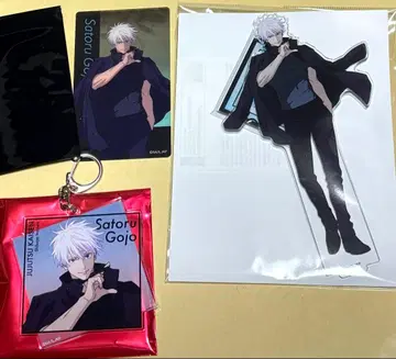 고죠 사토루 3점 주술회전 애니메이션전 아크릴 키링 시부야 사변
