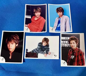 아라시 공식 브로마이드 구 로고 5장 세트 니노미야 카즈나리 1