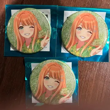 학마스 니와노유 시운 세이카 캔뱃지 3개 세트