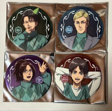 진격의 거인 리바이 한지 엘빈 엘렌 프린스 호텔 캔뱃지