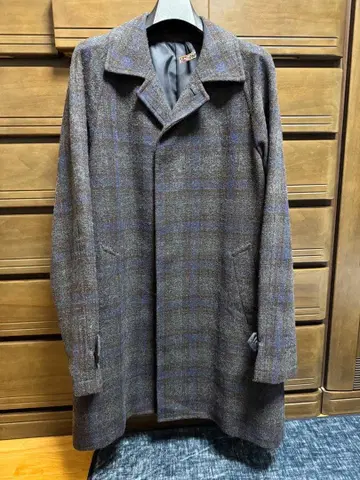 수트 셀렉트 SUIT SELECT 코트 울 코트 체크