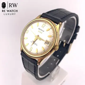 R7-698 BENRUS 7035 자동 손목시계 OH 완료