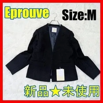 대특가 Eprouve 노카라 자켓 네이비 여성용 M 사이즈