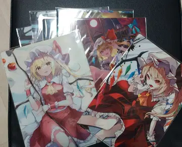 플랑도르 스칼렛, 이자요이 사쿠야 등 클리어 파일 7장 세트