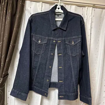 다크 블루 데님 자켓 4XL