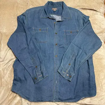 Eddie Bauer 데님 셔츠 XL