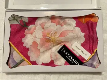 LEONARD FASHION 수날염 손수건 꽃무늬