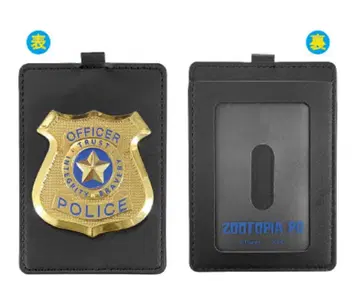 주토피아 2 경찰 배지풍 패스 케이스 닉 주디 TOHO 경찰 수첩