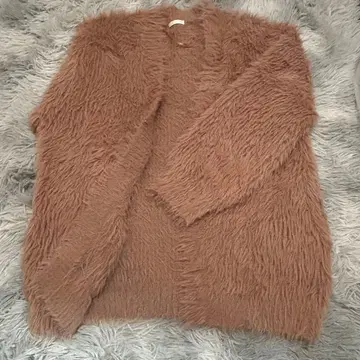 포근포근 브라운 가디건