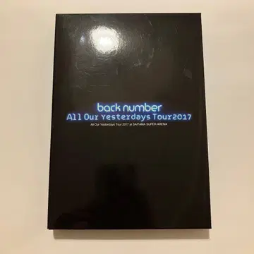 back number ALL Our Yesterdays tour