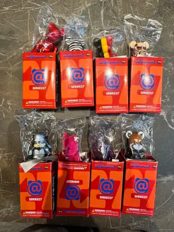 BE@RBRICK 시리즈 27 8체 (카드 포함)