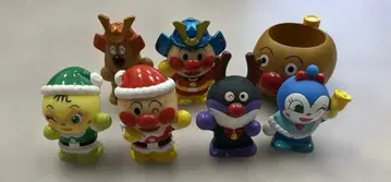 호빵맨 손가락 인형 7개 크리스마스 투구