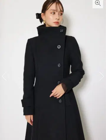 25 오버넥 신데렐라 라인 코트